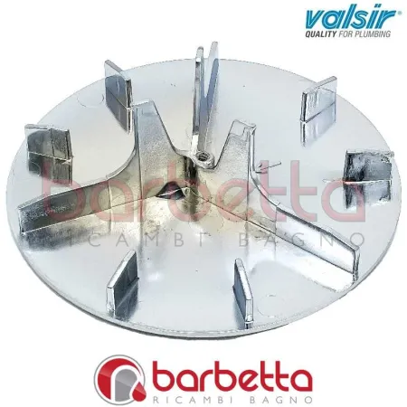 COPERCHIO CROMATO RICAMBIO PILETTA SIFONE VALSIR VS0701659