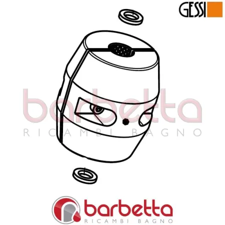 CONTRAPPESO RICAMBIO GESSI R1612