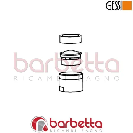 AERATORE M24X1 RICAMBIO GESSI R0241