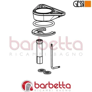 KIT DI FISSAGGIO RICAMBIO GESSI R1189