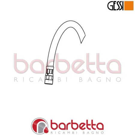 FLESSIBILE IN NYLON RICAMBIO GESSI SP00718 EX R3870