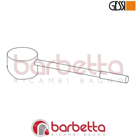 MANIGLIA RICAMBIO GESSI 13397