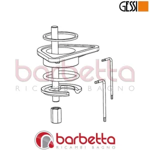 CONFEZIONE DI FISSAGGIO RICAMBIO GESSI R3583