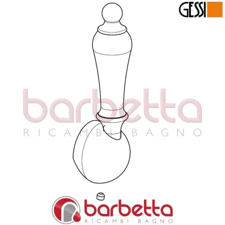 MANIGLIA RICAMBIO GESSI 08755