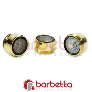 AERATORE FILTRO ROMPIGETTO DORATO M24/1 MASCHIO