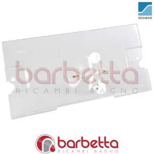 CONTROPLACCA DI COMANDO CASSETTA INCASSO 80 RICAMBIO SCHWAB 360818