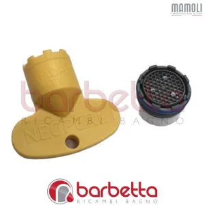 AERATORE 16,5 X 1 CON CHIAVE GIO PONTI MAMOLI 91150