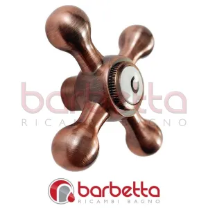 MANIGLIA DI RICAMBIO UNIVERSALE A STELLA VECCHIO RAME