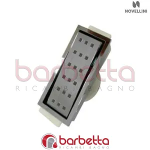 CONFEZIONE BOCCHETTA JET RETTANGOLARE CAB. COL RICAMBIO NOVELLINI BOC025JET-K