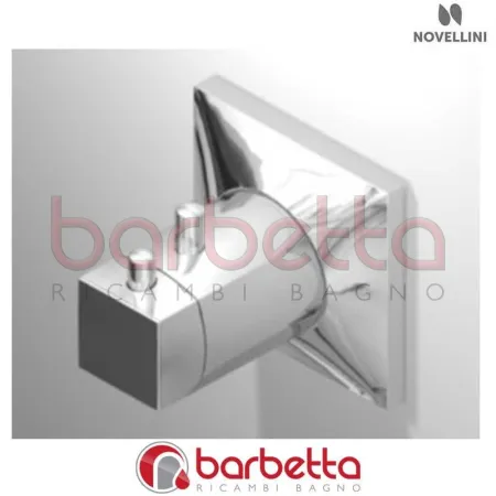 APERTURA ACQUA X TERMOSTATICO 2-3-4 F QUADRATA V.10 RICAMBIO NOVELLINI MISCTQ10-K