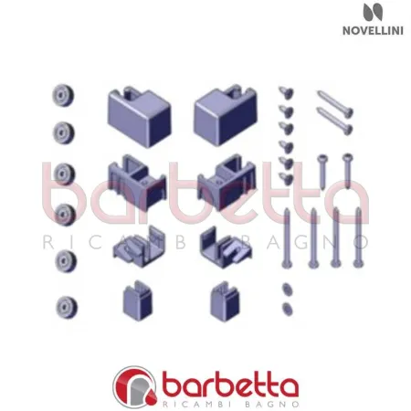 CONFEZIONE VITERIA PLASTICA BOX NEXIS 2A RICAMBIO NOVELLINI R01BNX2A1-K
