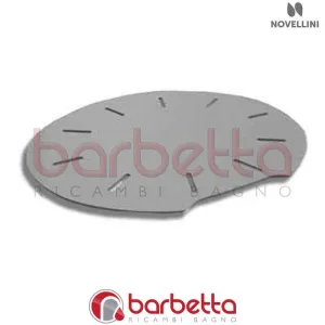 PEDANA GRIGIA PIATTO ARES 2 RICAMBIO NOVELLINI PEDARE2