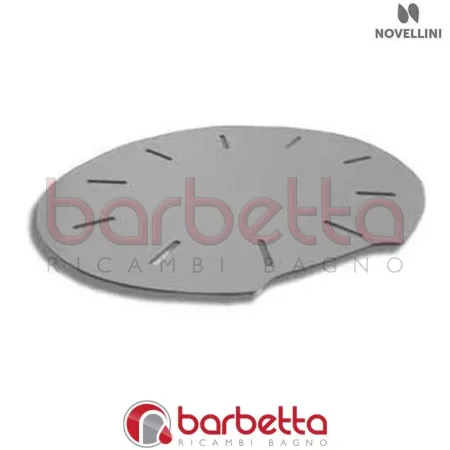 PEDANA GRIGIA PIATTO ARES 2 RICAMBIO NOVELLINI PEDARE2