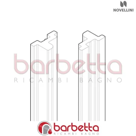 COPPIA MAGNETI BOX A CABINA MEDIA 2.0 RICAMBIO NOVELLINI R10BM2CA1