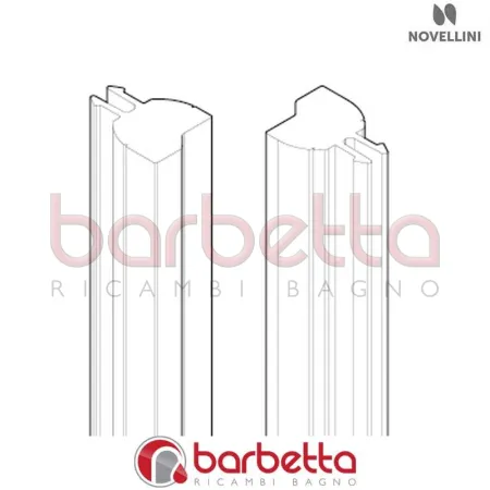 COPPIA MAGNETI BOX G CABINA MEDIA 2.0 RICAMBIO NOVELLINI R10BM2CG1