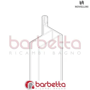 SCHIENALE PORTA MAGNETE MEDIA 2.0 H1950 RICAMBIO NOVELLINI P02BM2C2PST-A