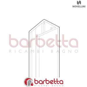 GUARNIZIONE TENUTA PARETI POSTERIORE CABINA LL RICAMBIO NOVELLINI GUA50CLL-TR