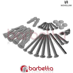 CONFEZIONE VITERIA GO/JOKER/P IN FINITURA CROMO RICAMBIO NOVELLINI R01GOMO1-K