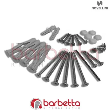 CONFEZIONE VITERIA GO/JOKER/P IN FINITURA CROMO RICAMBIO NOVELLINI R01GOMO1-K