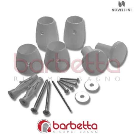 CONFEZIONE MONTAGGIO SEGGIOLINO GO/JOKER/ P IN FINITURA BIANCO RICAMBIO NOVELLINI R01PAGO1-A