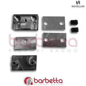 CONFEZIONE BLOCCHETTO ANTERIORE DIAMANTI 2P RICAMBIO NOVELLINI R09DIA2PA1-K