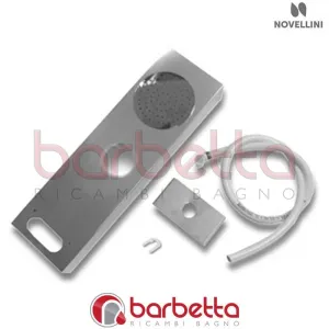 PROFILO ORIZZONTALE VERSIONE 01 COLONNA LIFE 89 CR-LI CM 89 IN FINITURA CROMO RICAMBIO NOVELLINI R80LIF89CR1-K