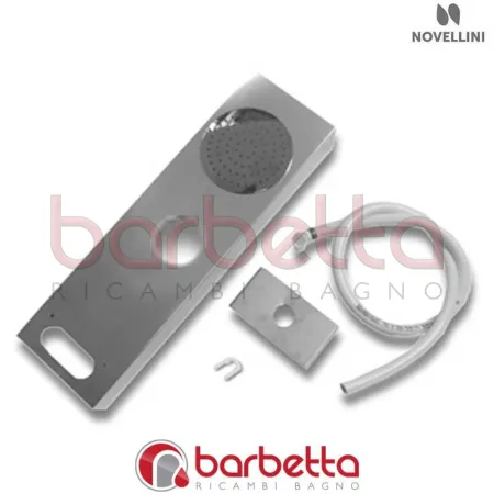 PROFILO ORIZZONTALE VERSIONE 01 COLONNA LIFE 79 EASY CM 79 IN FINITURA SILVER RICAMBIO NOVELLINI R80LIF79EA1-B