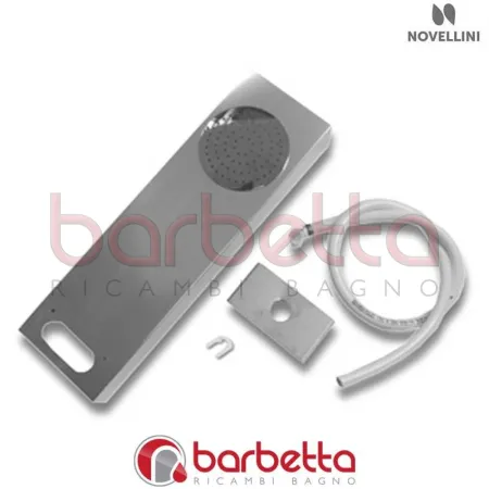 PROFILO ORIZZONTALE VERSIONE 01 COLONNA LIFE 79 EASY CM 79 IN FINITURA CROMO RICAMBIO NOVELLINI R80LIF79EA1-K