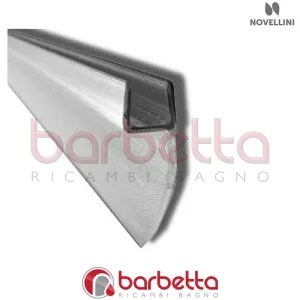 GUARNIZIONE VERTICALE FISSI LIFE 2-3 VETRO 8 MM RICAMBIO NOVELLINI R50LIF801-B