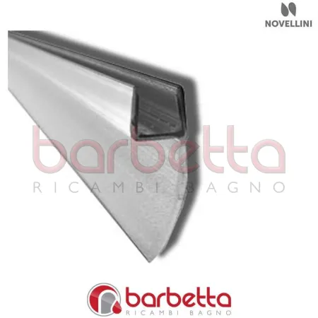 GUARNIZIONE VERTICALE FISSI LIFE 2-3 VETRO 8 MM RICAMBIO NOVELLINI R50LIF801-B