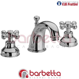 BATTERIA LAVABO CON SCARICO DEDRA FRATTINI 21054