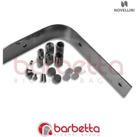 MANIGLIA CON ACCESSORI ANTA LATERALE SUN-LIFE 3 RICAMBIO NOVELLINI R40MASUL1-K