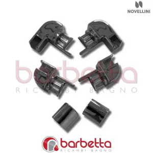 CONFEZIONE DI RACCORDI ANGOLARI PROFILI CORAL G+F/2P+ RICAMBIO NOVELLINI R09CORGF1-K
