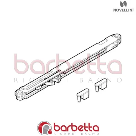 CONFEZIONE SOFT CLOSING BU 01 2A 172-177 RICAMBIO NOVELLINI R03BU2A15