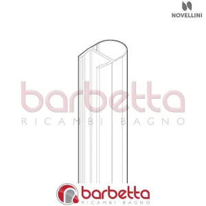GUARNIZIONE VERTICALE PALLONCINO X 01 PH-2P H2000 RICAMBIO NOVELLINI R50BXMO1-TR