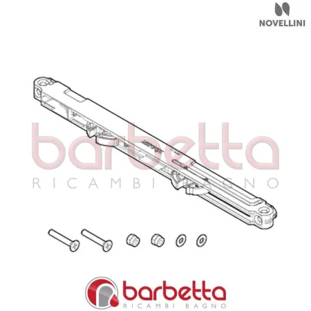 CONFEZIONE SOFT CLOSING MISURE 95-99 BX01 15 50005SCS RICAMBIO NOVELLINI R03BXMO15