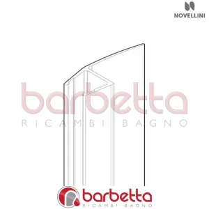 GUARNIZIONE VERTICALE PENNA R04 H L2000 RICAMBIO NOVELLINI R50BR4H1-TR