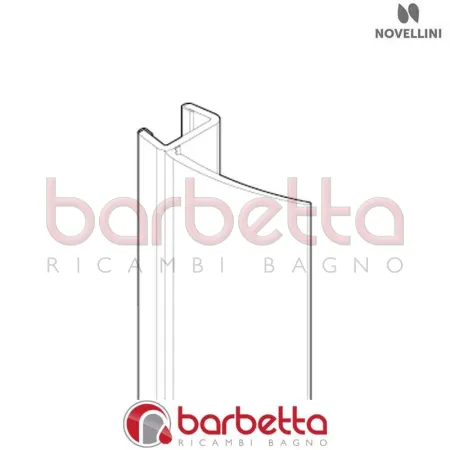 GUARNIZIONE VERTICALE PENNA BR02 3V L1520 RICAMBIO NOVELLINI R50BR23V1-TR