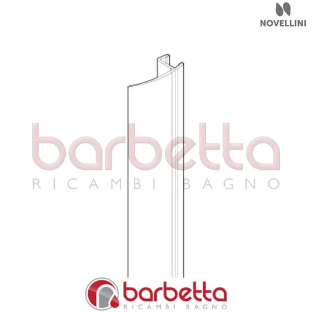 GUARNIZIONE VERTICALE PENNA GALA2 A-F-R-2A-2P R02 RICAMBIO NOVELLINI R50BR2MO1-TR