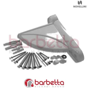CONFEZIONE DI MONTAGGIO JOLLY BOX DOCCIA IN FINITURA BIANCO IDEAL STANDARD RICAMBIO NOVELLINI R01JOL-31