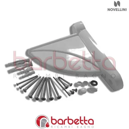 CONFEZIONE DI MONTAGGIO JOLLY BOX DOCCIA IN FINITURA BIANCO IDEAL STANDARD RICAMBIO NOVELLINI R01JOL-31
