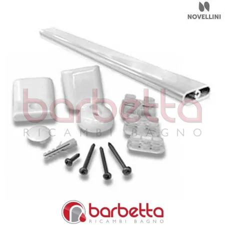 BARRA PORTASAPONE DI RICAMBIO X YOUNG R9 IN FINITURA SILVER RICAMBIO NOVELLINI BARSAP322-57