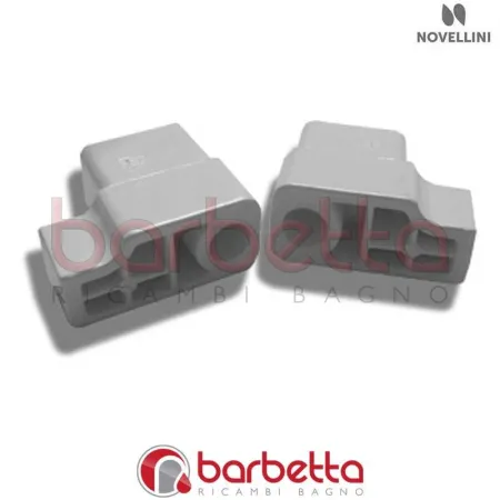 CONFEZIONE GIUNZIONI FISSE STAR S-2S IN FINITURA BIANCO RAL RICAMBIO NOVELLINI R08STO1-26