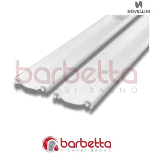 CONFEZIONE COPPIA GUARNIZIONI VERTICALE TRA ANTE TRIS RICAMBIO NOVELLINI R50TRRO1-26