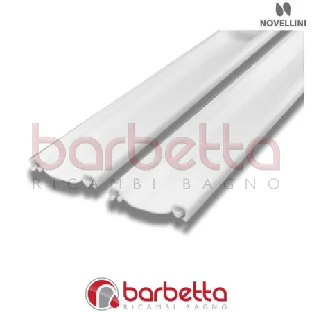 CONFEZIONE COPPIA GUARNIZIONI VERTICALE TRA ANTE TRIS RICAMBIO NOVELLINI R50TRRO1-26