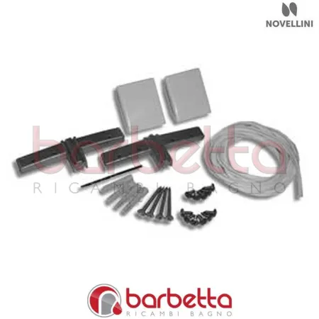 CONFEZIONE DI MONTAGGIO INTERNATIONAL IN FINITURA BIANCO RICAMBIO NOVELLINI R01INR-26