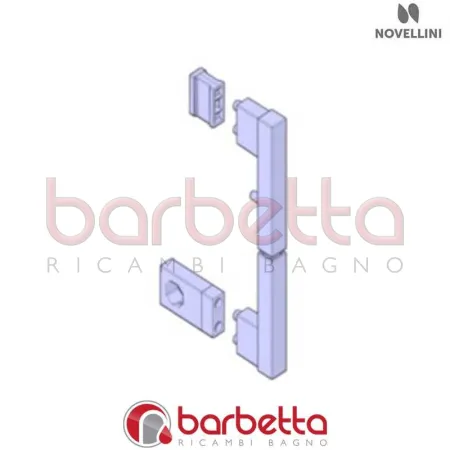 MANIGLIA ESTERNA FREE 3 RICAMBIO NOVELLINI R40MAFR301-K
