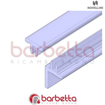 COPPIA DI GUARNIZIONI ORIZZONTALE SUPERIORE INFERIORE FREE 2 U B1200 RICAMBIO NOVELLINI R51FR2U1-TR