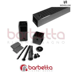 CONFEZIONE ACCESSORI BARRA SOSTEGNO A T 150 CM RICAMBIO NOVELLINI R801GIANFI-K