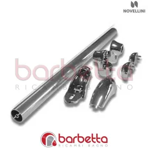 BARRA SOSTEGNO FREE A 120 IN FINITURA BIANCO RICAMBIO NOVELLINI R80FRDA288-D